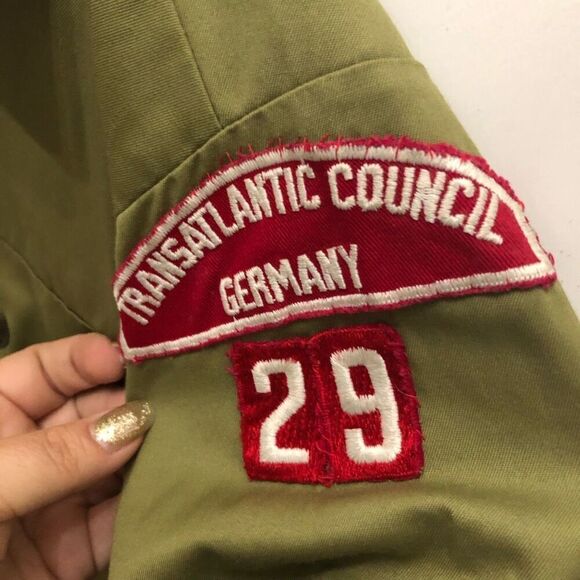 Boy Scouts Transatlantic Council Germany 29 Patches Size 13 Vintage - Picture 4 of 10